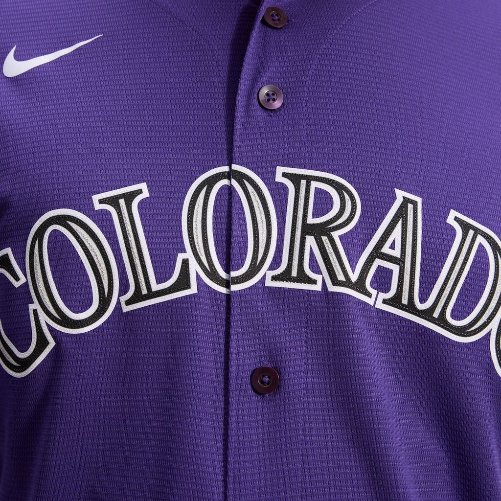 Colorado Rockies Nike Alternate Replica Team Baseball Jersey - Purple