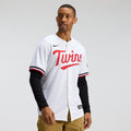 Minnesota Twins Nike Home Limited Baseball Jersey - White