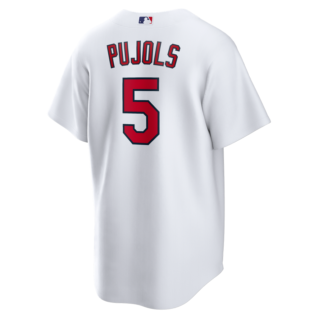 St. Louis Cardinals Nike Albert Pujols Home Retired Player Replica Baseball Jersey - White