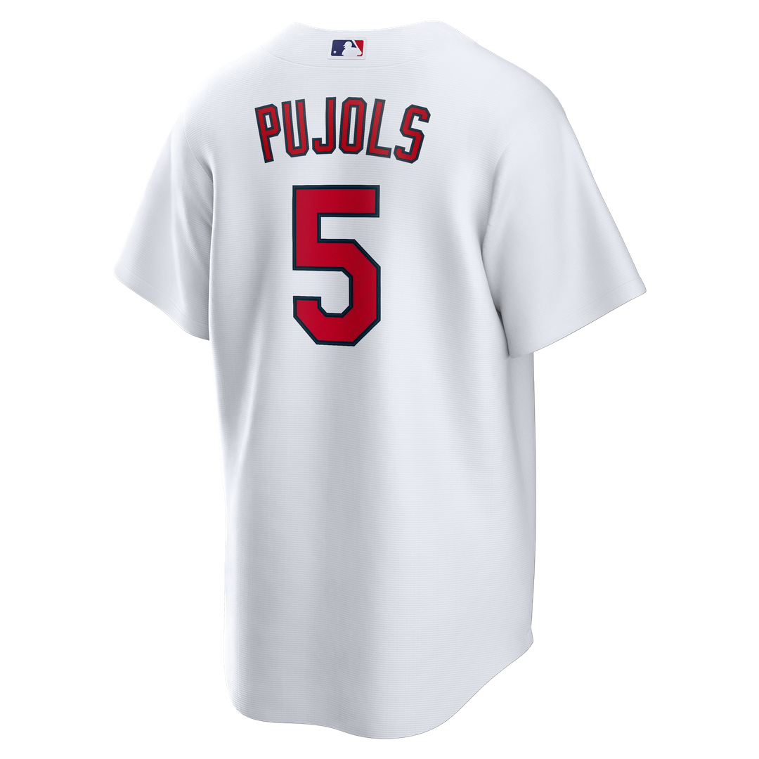 St. Louis Cardinals Nike Albert Pujols Home Retired Player Replica Baseball Jersey - White