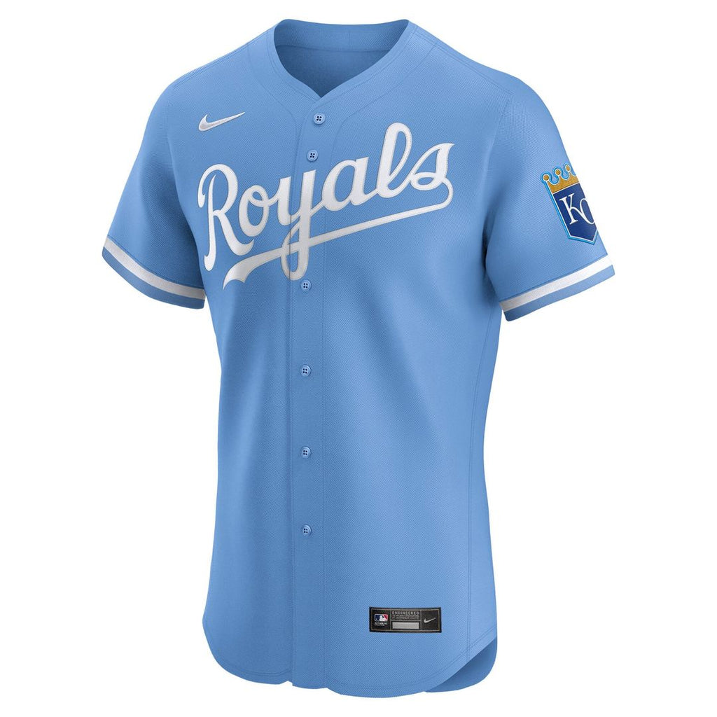 Kansas City Royals Nike Alternate Elite Baseball Jersey - Light Blue