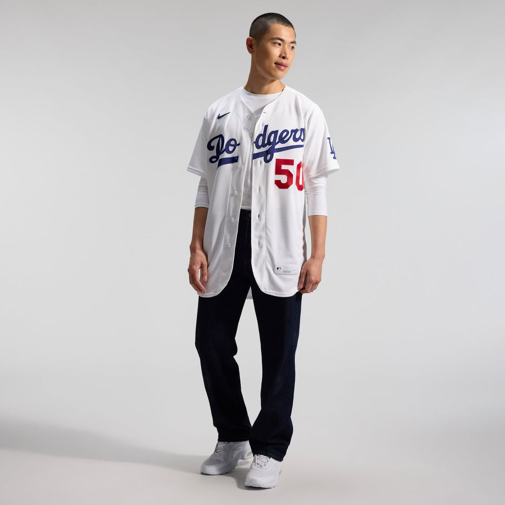 Los Angeles Dodgers Nike Mookie Betts Home Authentic Baseball Jersey - White