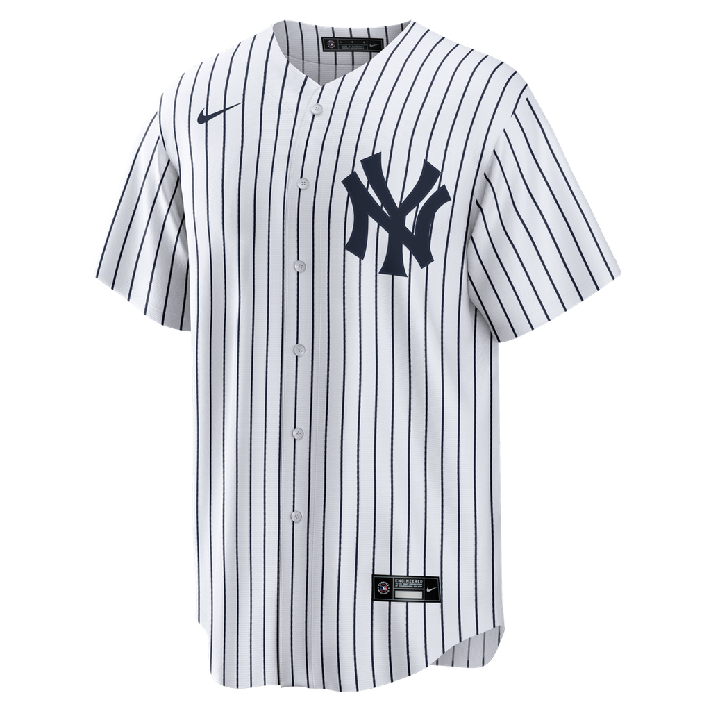 New York Yankees Nike Home Replica Team Baseball Jersey - White