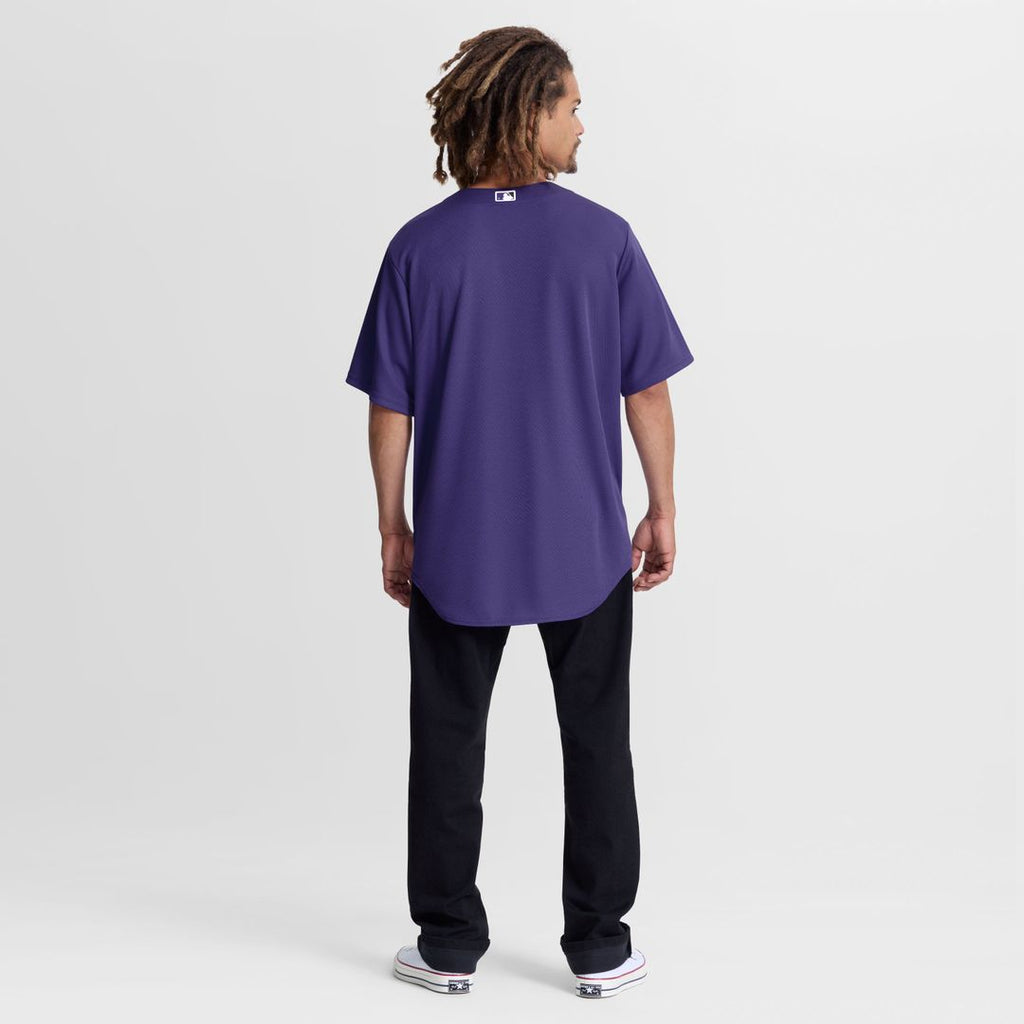 Colorado Rockies Nike Alternate Replica Baseball Jersey - Purple