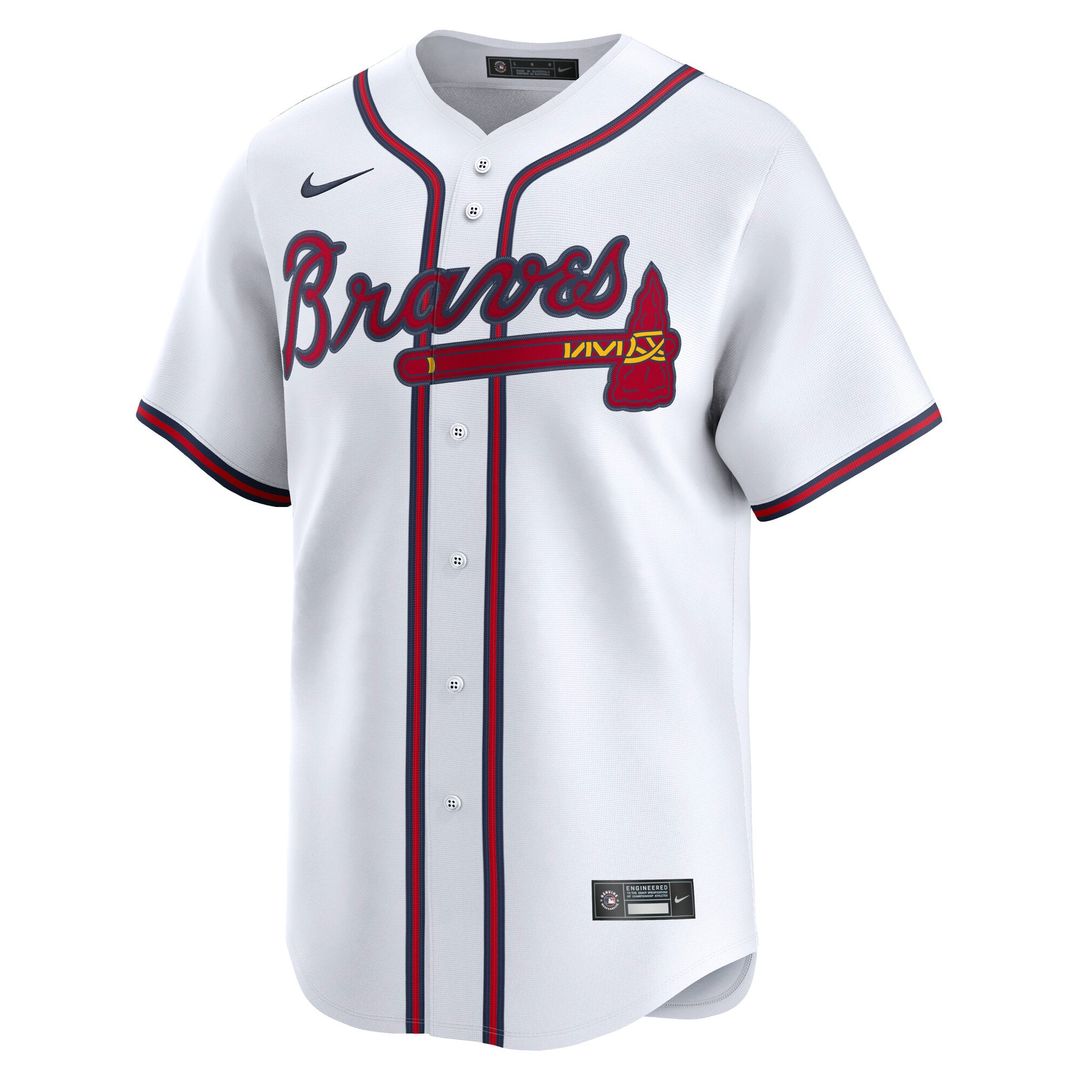 Atlanta Braves Nike Austin Riley Home Limited Baseball Jersey - White