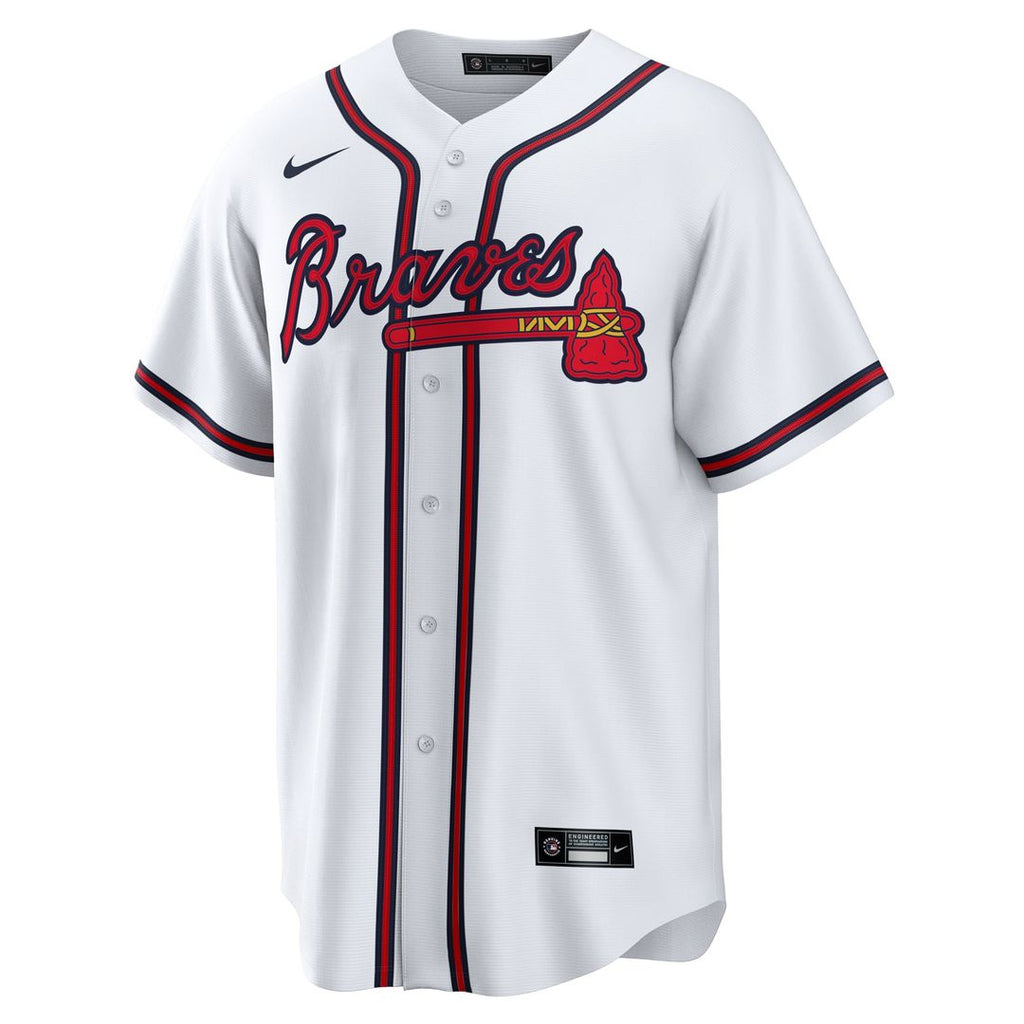 Atlanta Braves Nike Reynaldo Lopez Home Replica Baseball Jersey - White