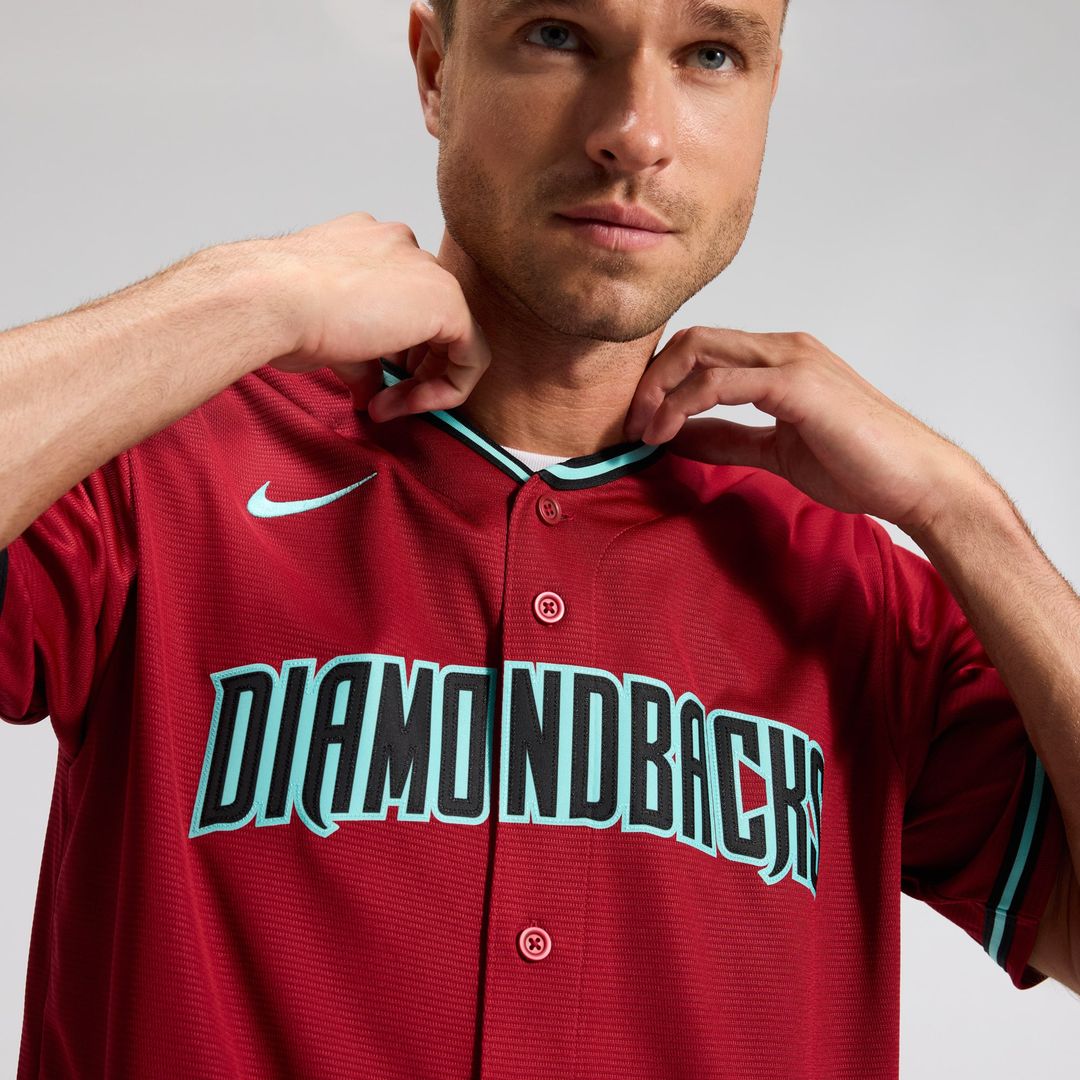 Arizona Diamondbacks Nike Corbin Carroll Road Replica Baseball Jersey - Gray