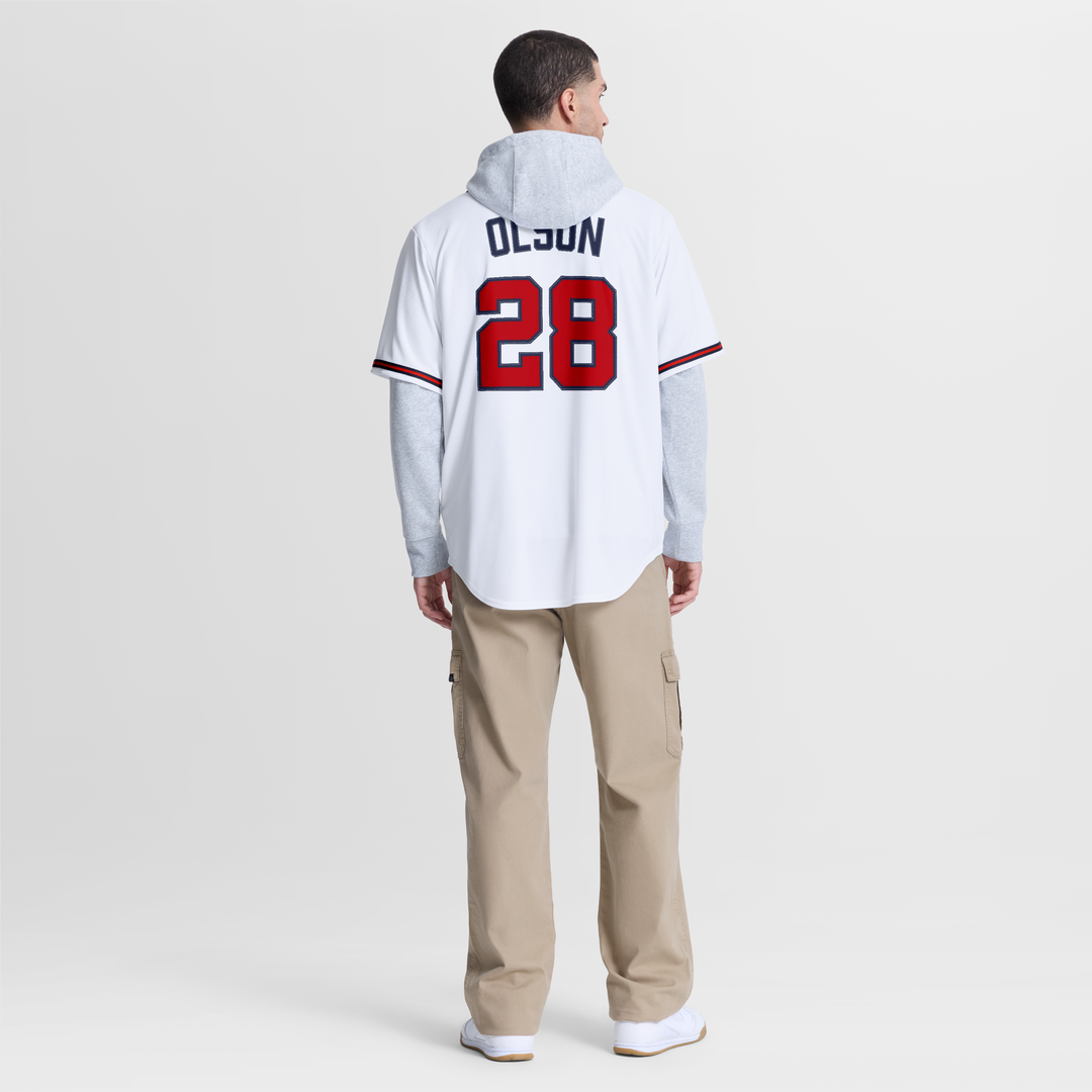 Atlanta Braves Nike Matt Olson Home Replica Baseball Jersey - White