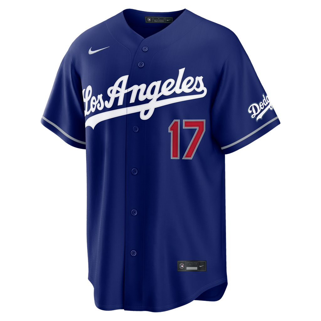 Los Angeles Dodgers Nike Shohei Ohtani Alternate Stadium Baseball Jersey - Royal