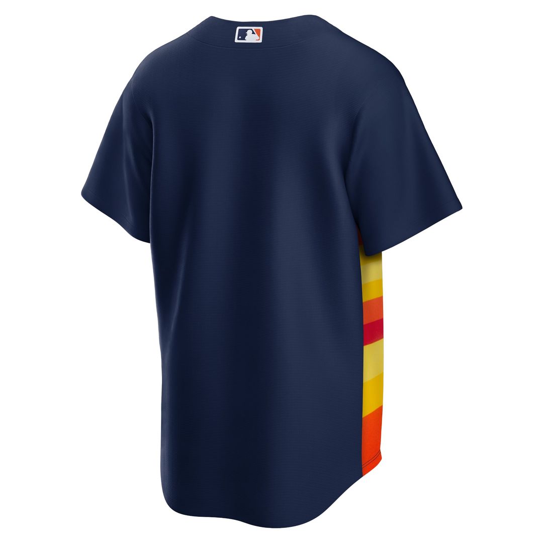 Houston Astros Nike Alternate Replica Team Baseball Jersey - Orange