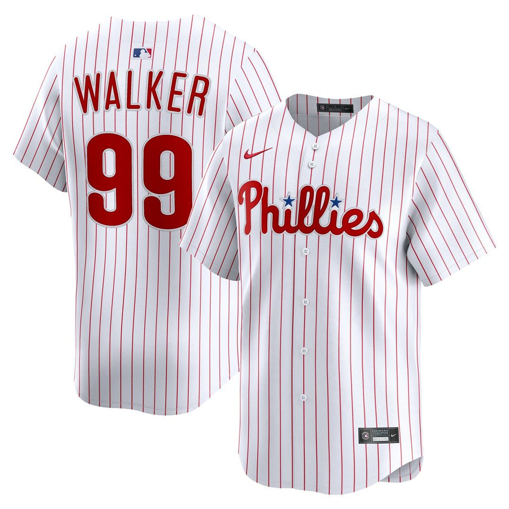 Philadelphia Phillies Nike Taijuan Walker Home Limited Baseball Jersey - White