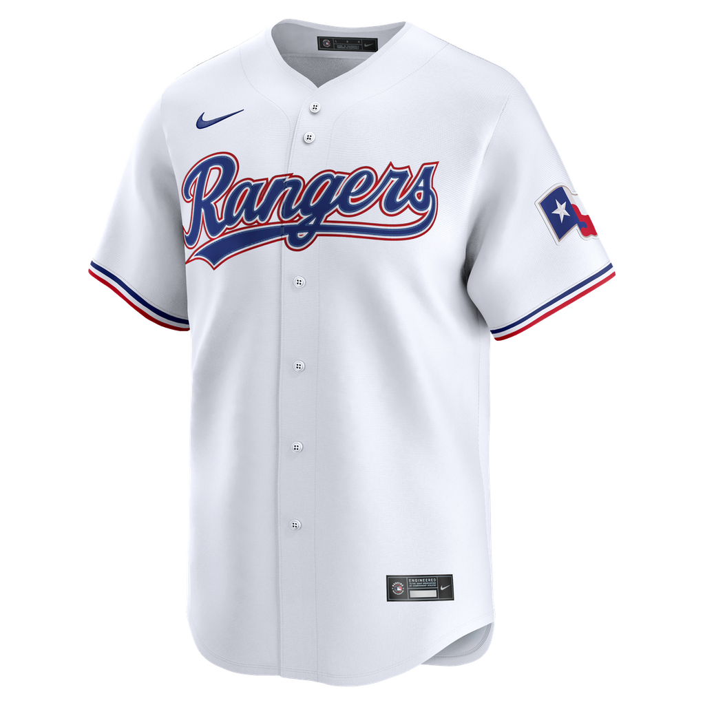 Texas Rangers Nike Jacob deGrom Home Limited Baseball Jersey - White