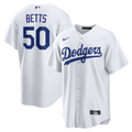 Los Angeles Dodgers Nike Mookie Betts Home Replica Baseball Jersey - White