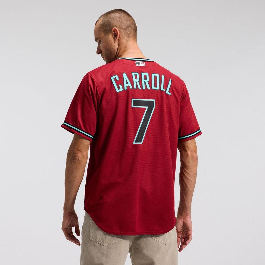 Arizona Diamondbacks Nike Corbin Carroll Crimson Alternate 2 Replica Baseball Jersey