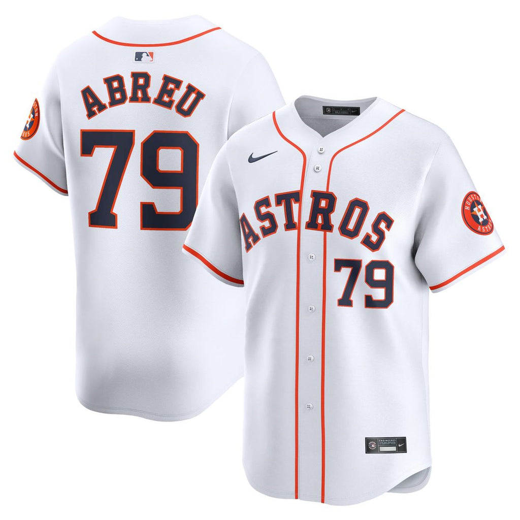 Houston Astros Nike Jose Abreu Home Limited Baseball Jersey - White