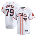Houston Astros Nike Jose Abreu Home Limited Baseball Jersey - White