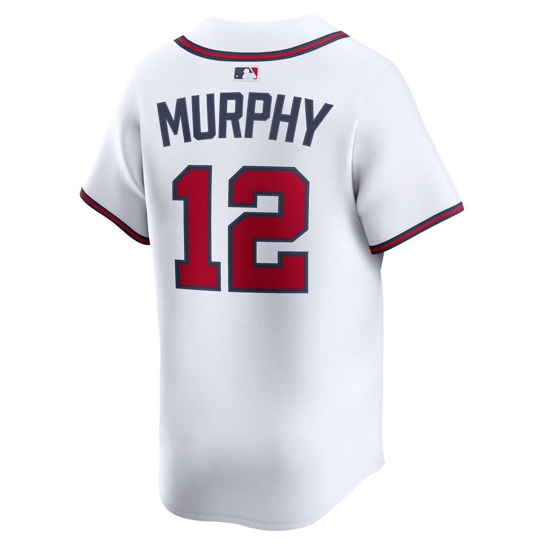 Atlanta Braves Nike Sean Murphy Home Limited Baseball Jersey - White