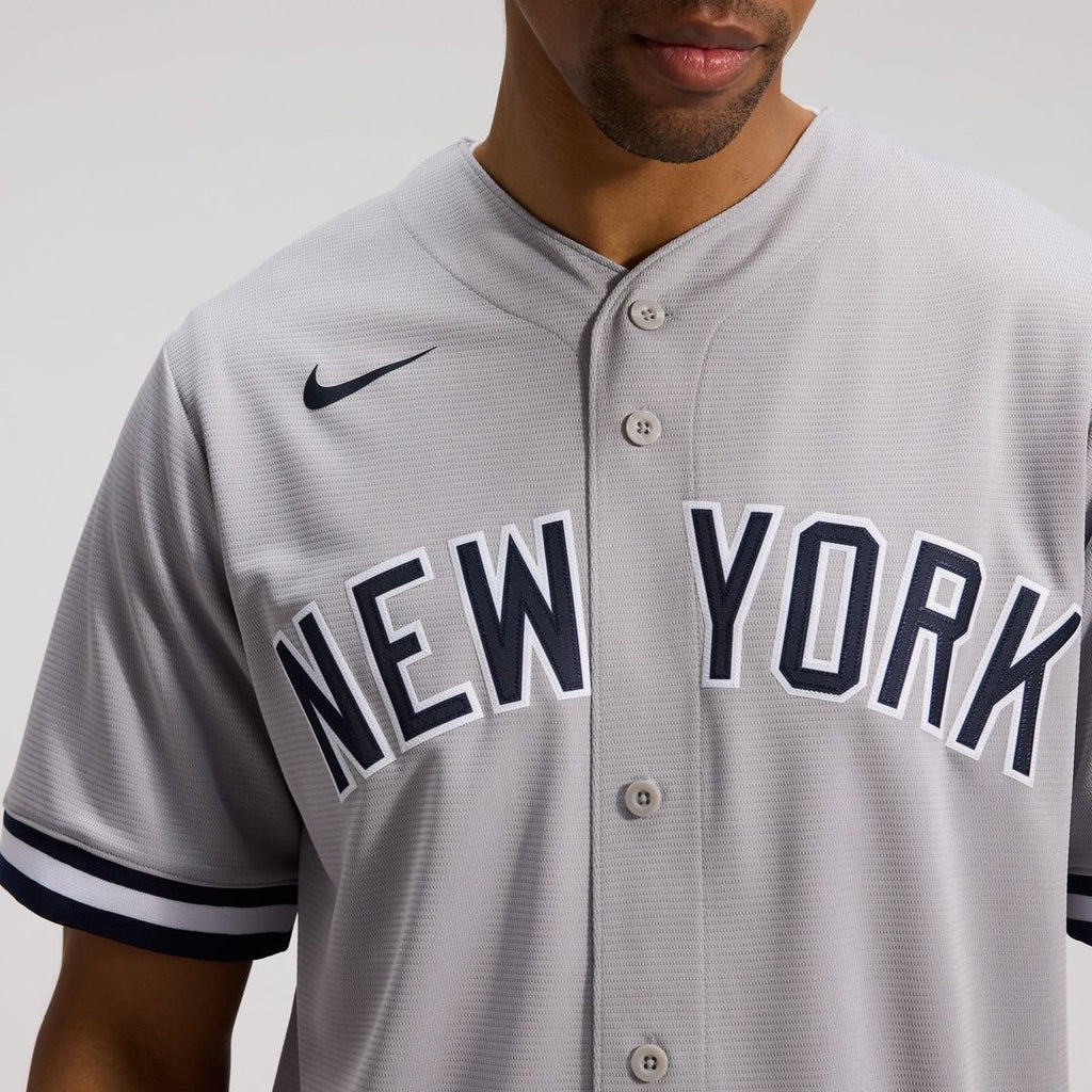 New York Yankees Nike Anthony Volpe Road Replica Baseball Jersey - Gray