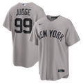New York Yankees Nike Aaron Judge Road Replica Baseball Jersey - Gray