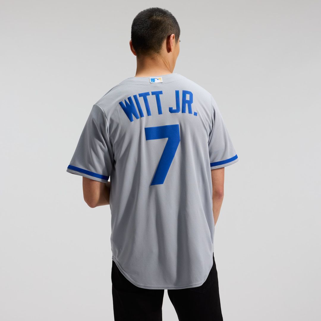 Kansas City Royals Nike Bobby Witt Jr. Rush Blue Alternate 2 Replica Baseball Jersey