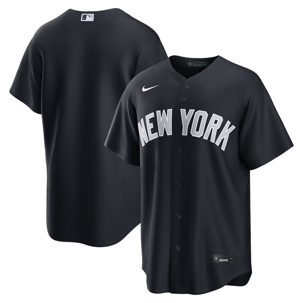 New York Yankees Nike Alternate Replica Baseball Jersey - Navy