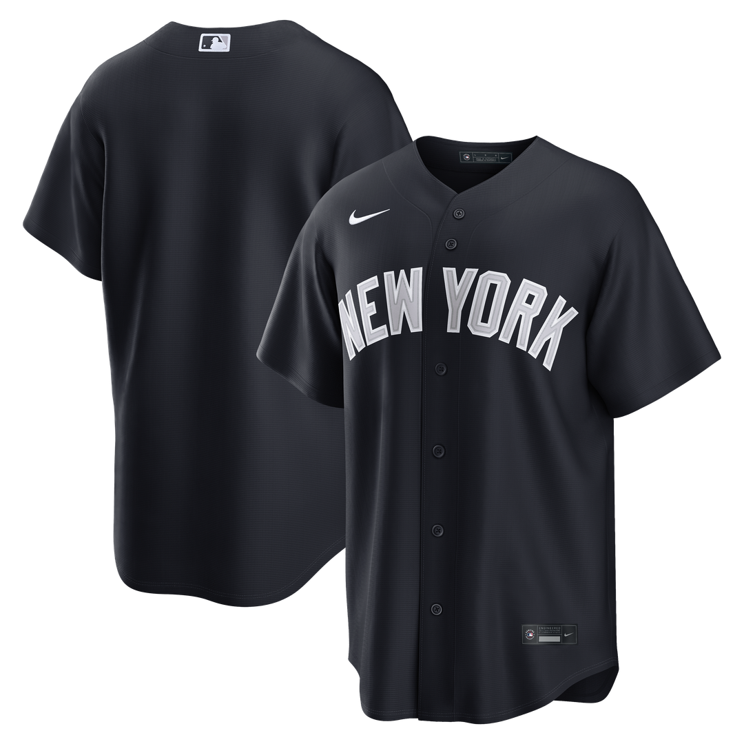 New York Yankees Nike Alternate Replica Baseball Jersey - Navy