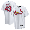 St. Louis Cardinals Nike Pedro Pagés Home Replica Baseball Jersey - White