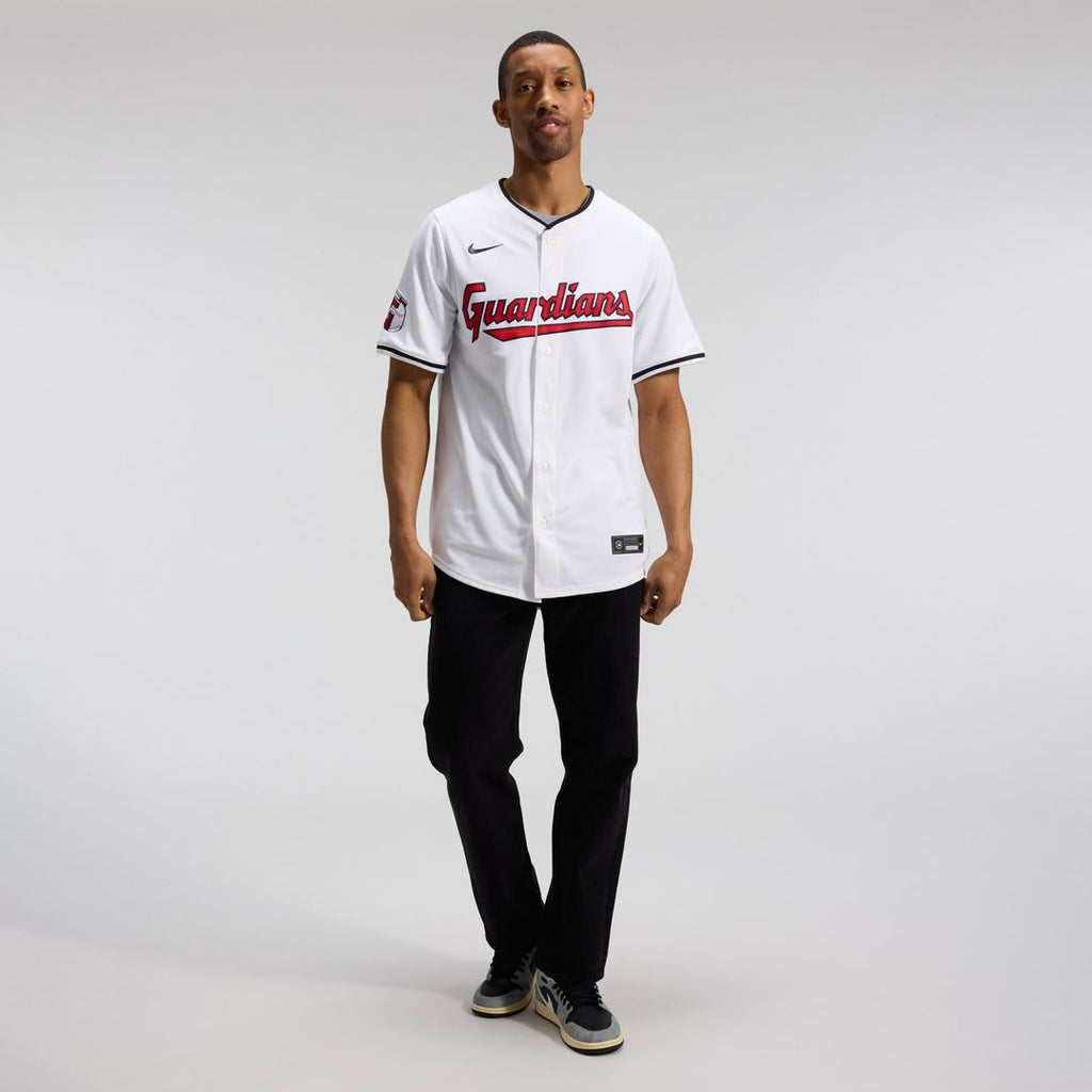 Cleveland Guardians Nike Jose Ramirez Home Limited Baseball Jersey - White