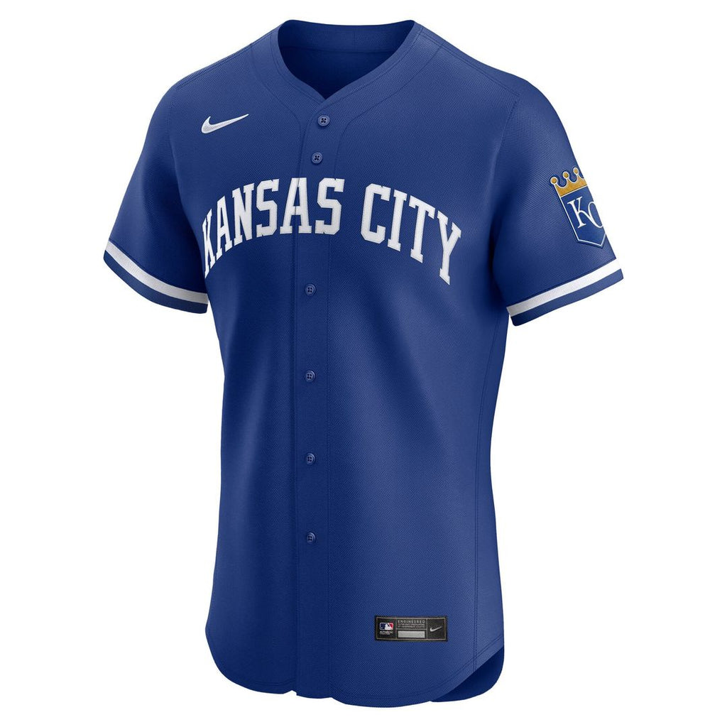 Kansas City Royals Nike Alternate Elite Baseball Jersey - Light Blue