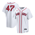 Boston Red Sox Nike Jovani Moran Home Replica Baseball Jersey - White