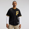 Pittsburgh Pirates Nike Alternate Replica Team Baseball Jersey - Black