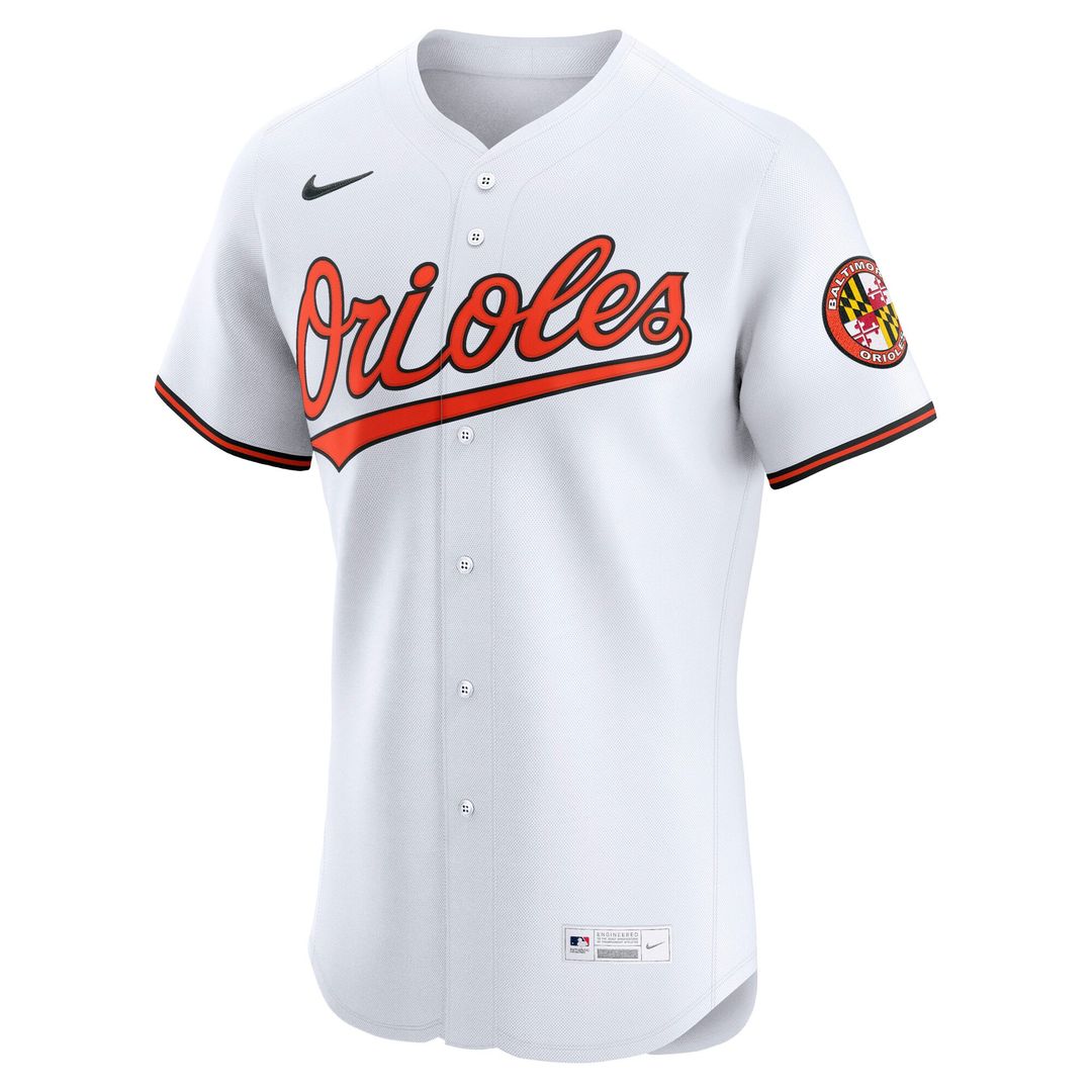 Baltimore Orioles Nike Alternate 2 Elite Baseball Jersey - Orange