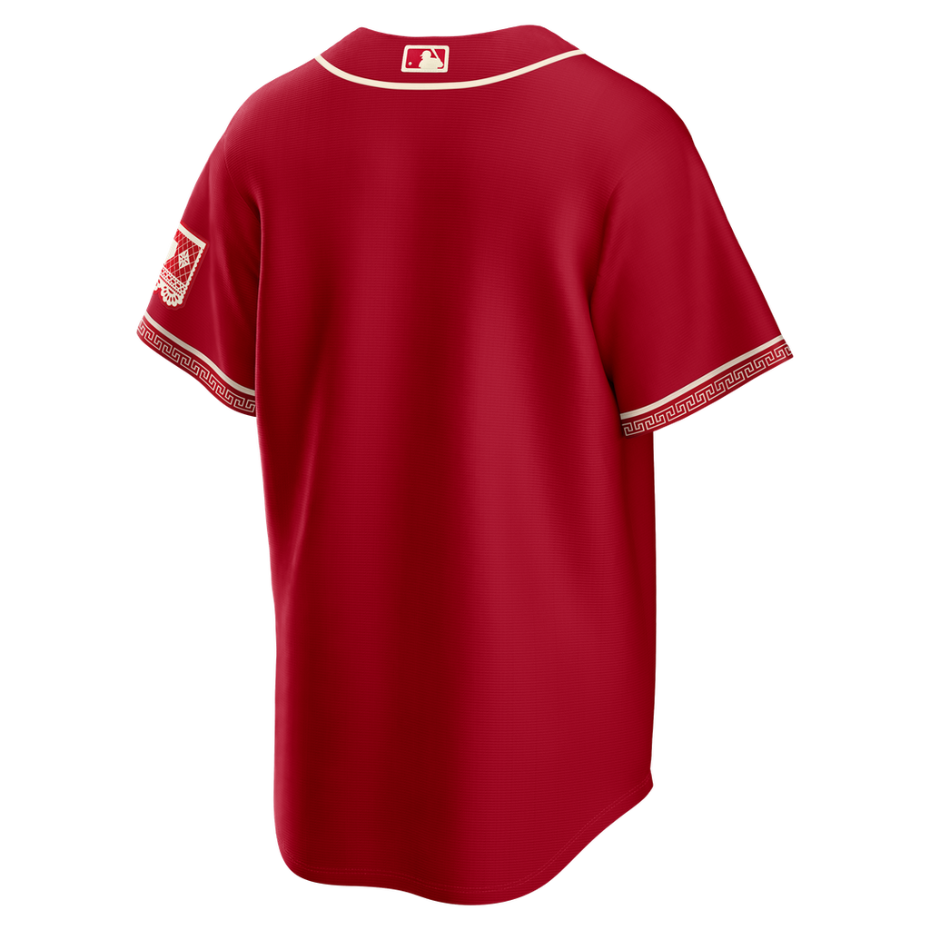 Texas Rangers Nike 2026 City Connect Stadium Baseball Jersey - Red