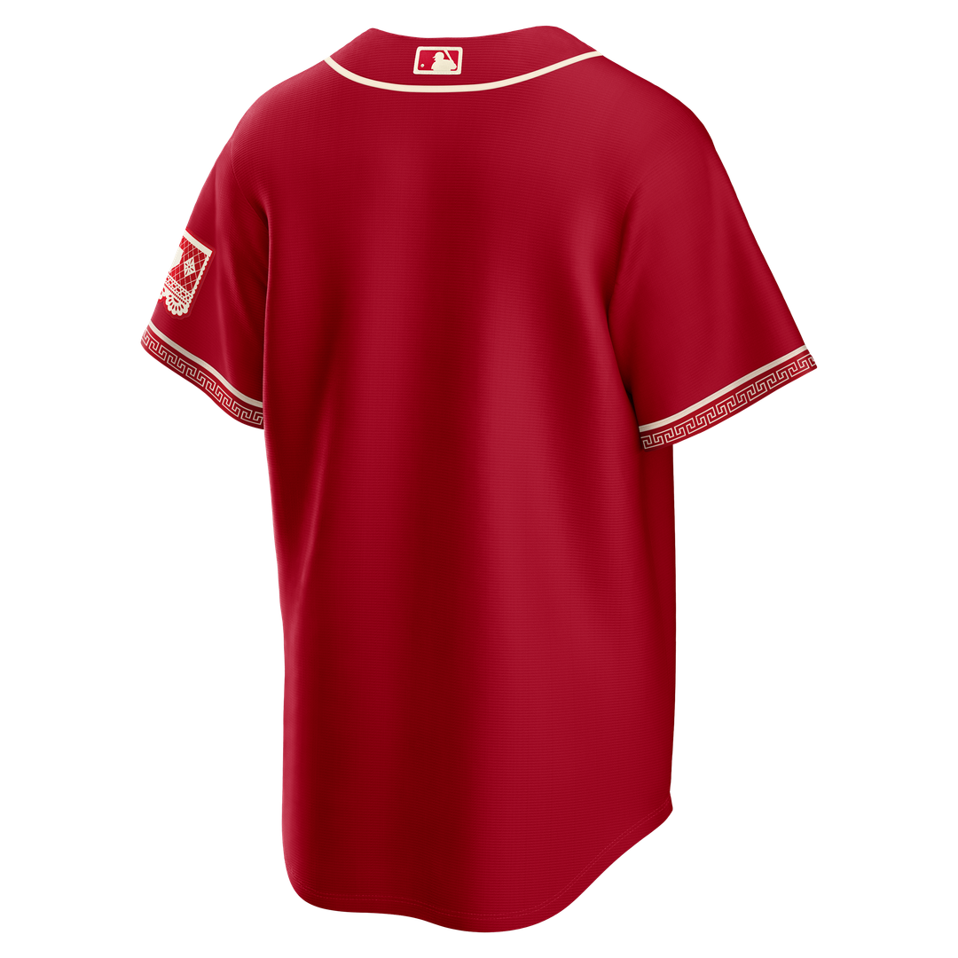 Texas Rangers Nike 2026 City Connect Stadium Baseball Jersey - Red