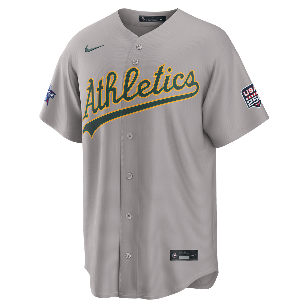 Athletics Nike 2026 All-Star Game Shea Langeliers Replica Baseball Jersey - Gray