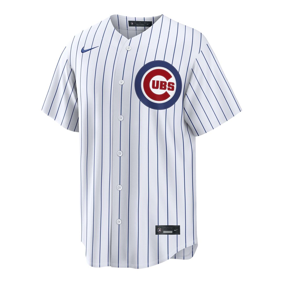 Chicago Cubs Nike Miguel Amaya Home Replica Baseball Jersey - White