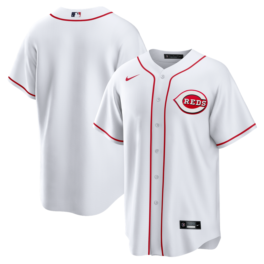 Cincinnati Reds Nike Home Big & Tall Replica Baseball Jersey - White