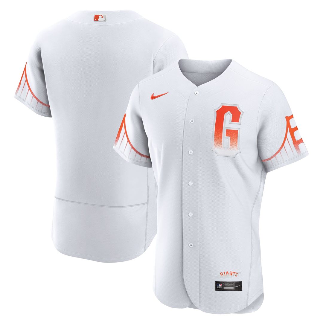 San Francisco Giants Nike City Connect Authentic Baseball Jersey - White