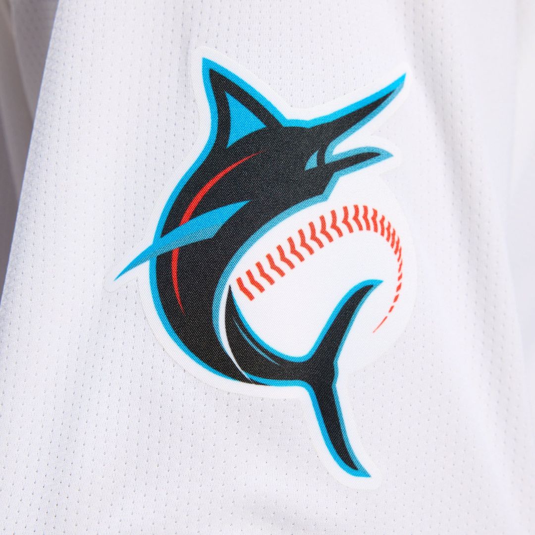 Miami Marlins Nike Home Limited Baseball Jersey - White