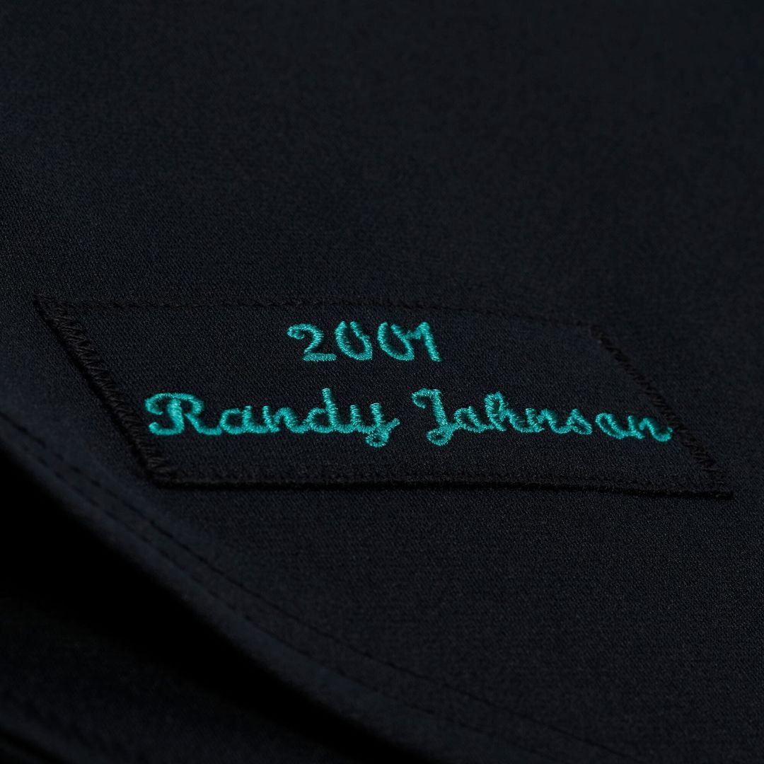 Arizona Diamondbacks Mitchell & Ness Randy Johnson 2001 Authentic Baseball Jersey - Black