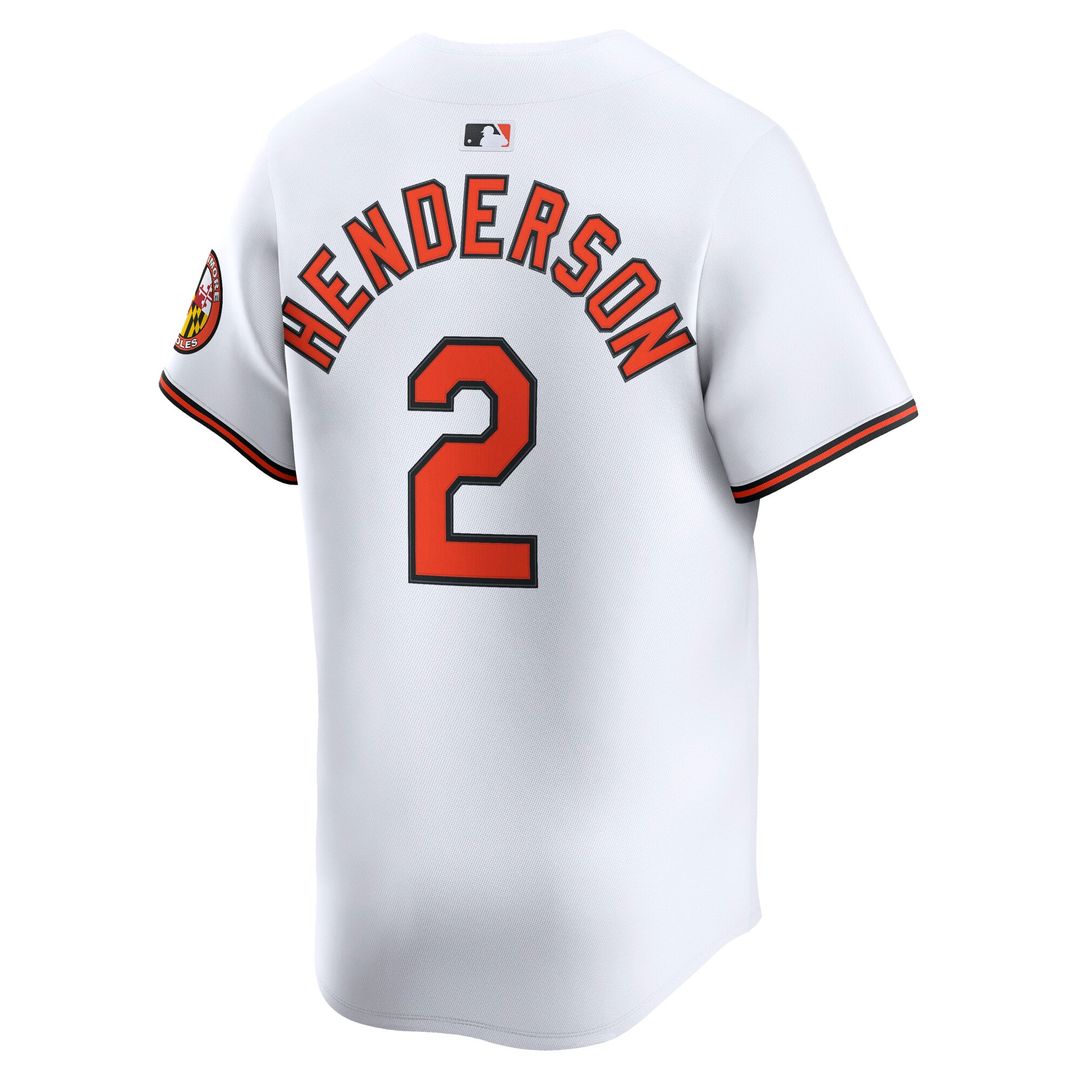 Baltimore Orioles Nike Gunnar Henderson Alternate Limited Baseball Jersey - Black