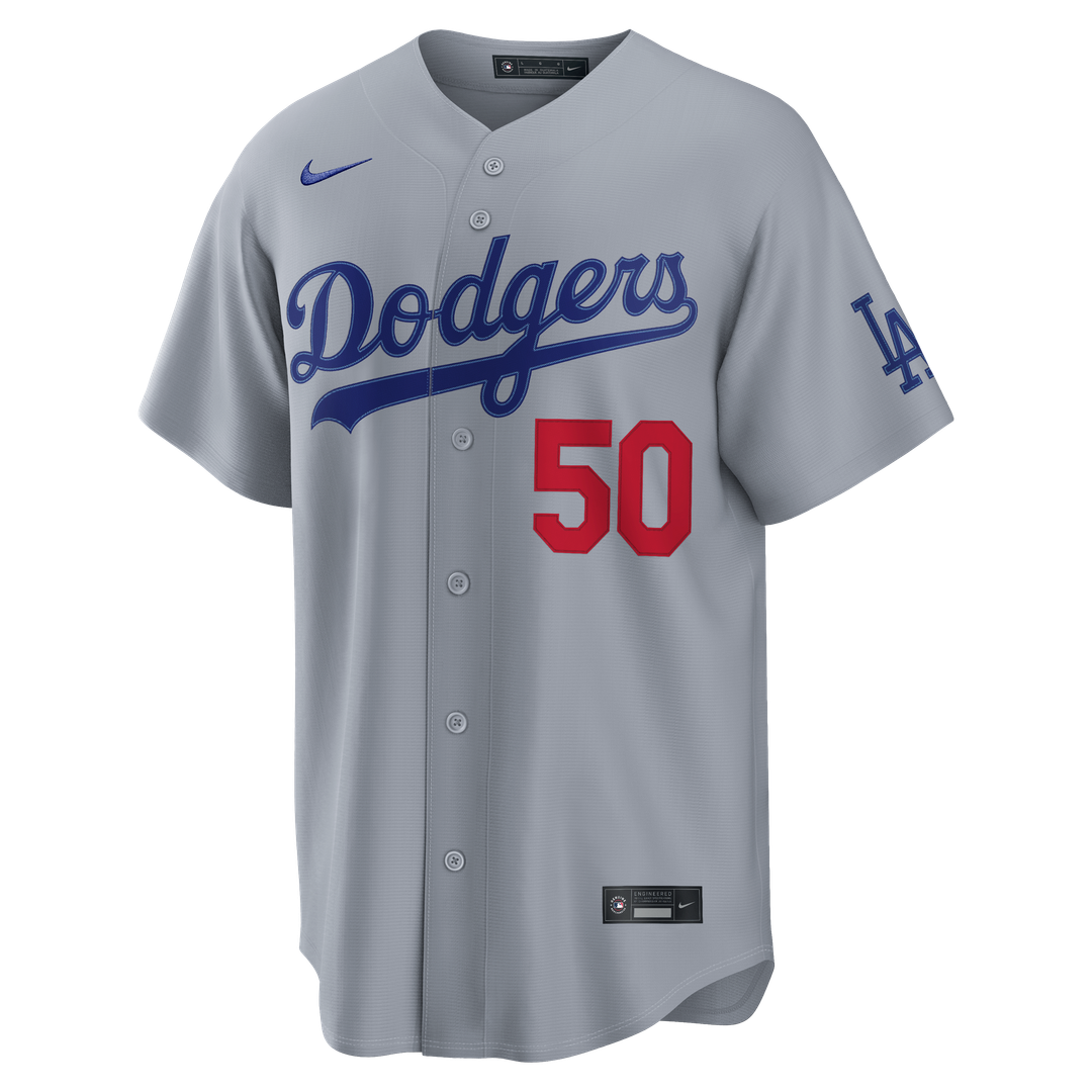 Los Angeles Dodgers Nike Mookie Betts Home Stadium Baseball Jersey - White