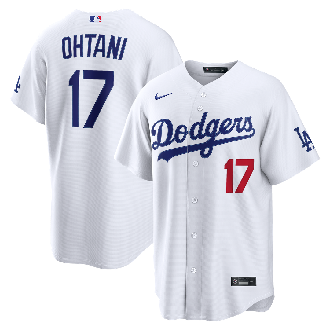 Los Angeles Dodgers Nike Shohei Ohtani Home Stadium Baseball Jersey - White