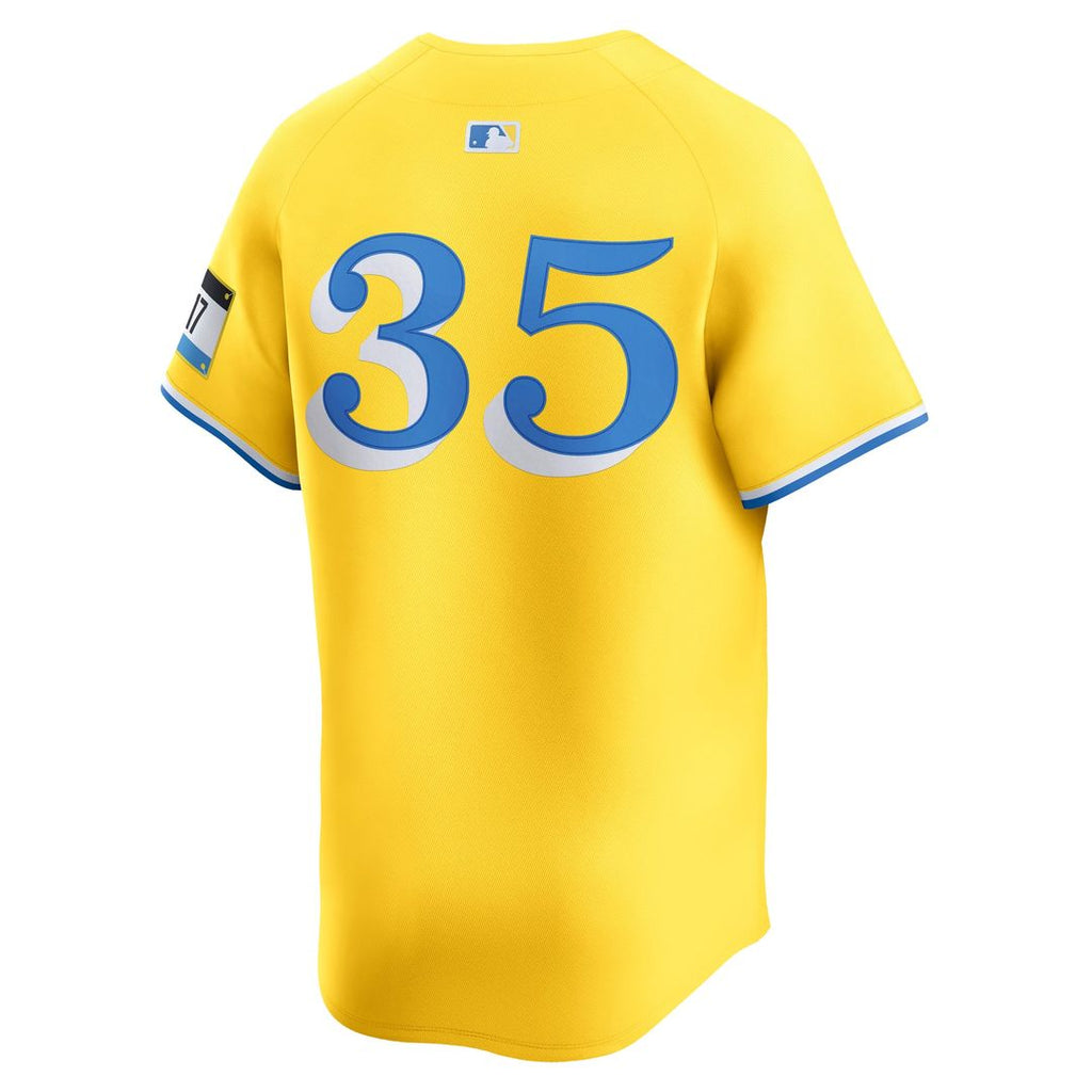 Boston Red Sox Nike Garrett Crochet Alternate Limited Baseball Jersey - Gold
