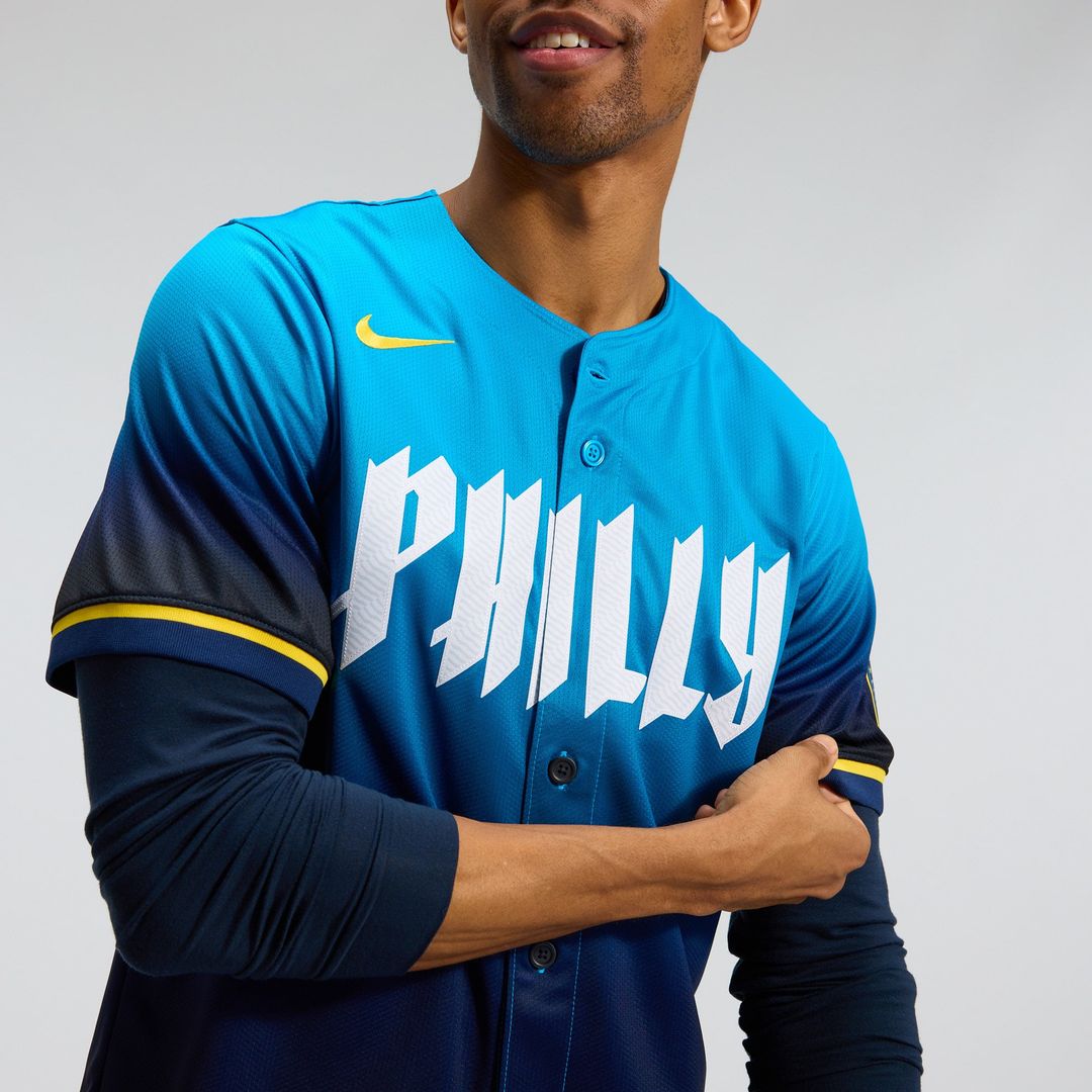 Philadelphia Phillies Nike City Connect Limited Baseball Jersey - Navy
