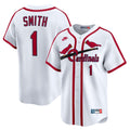 St. Louis Cardinals Nike Ozzie Smith Throwback Cooperstown Collection Limited Baseball Jersey - White