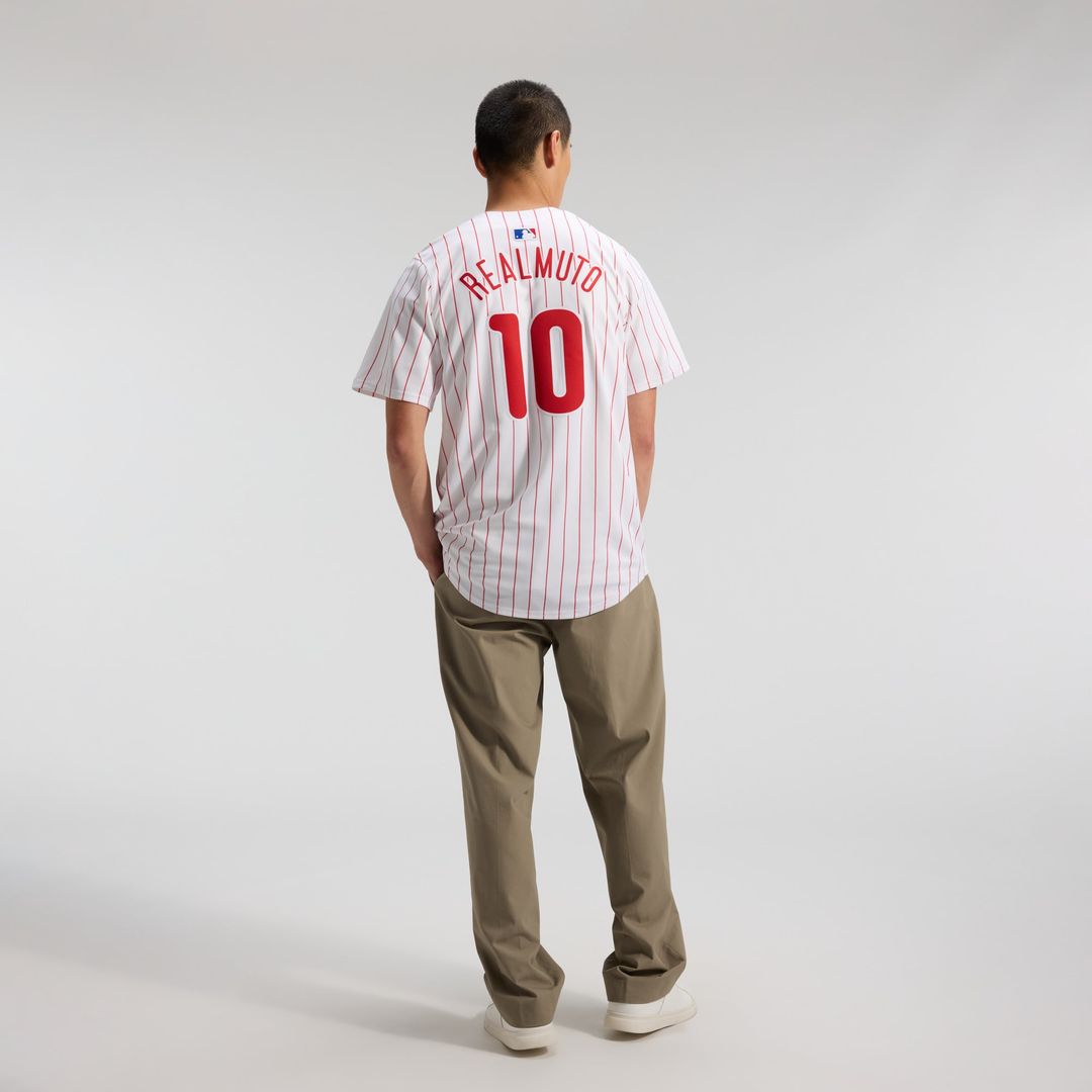 Philadelphia Phillies Nike J.T. Realmuto Home Limited Baseball Jersey - White