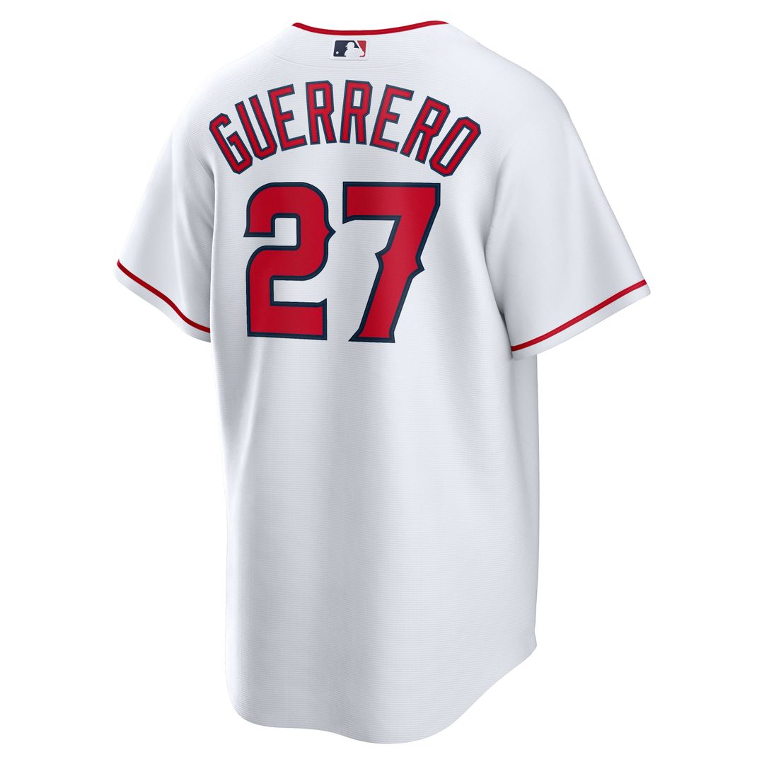Los Angeles Angels Nike Vladimir Guerrero Home Retired Player Replica Baseball Jersey - White
