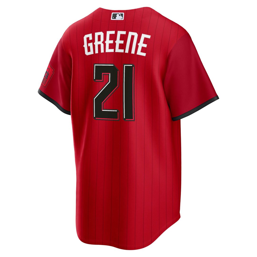 Cincinnati Reds Nike Hunter Greene 2026 City Connect Stadium Baseball Jersey - Red