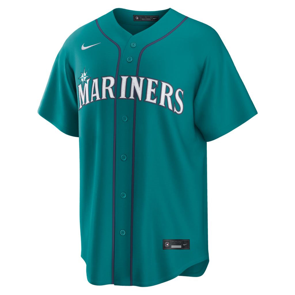 Seattle Mariners Nike Cal Raleigh Road Replica Baseball Jersey - Navy